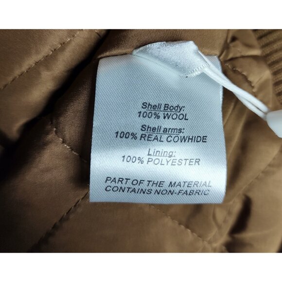 SNOVER Men’s Brown Bomber Jacket Size XL – Signature Premium Outerwear NWT - Picture 12 of 15